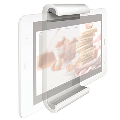 Tablet Wand-Halterung Halter / Für Küche Bett Tisch / 360 Grad Drehwinkel / Größen: 7 8 9 9,1 9,2 9,3 10 10,1 10,2 10,3 11 11,1 11,2 11,3 12 Zoll / geeignet für Lenovo Windows Medion Samsung Asus iPad (Fixiert)