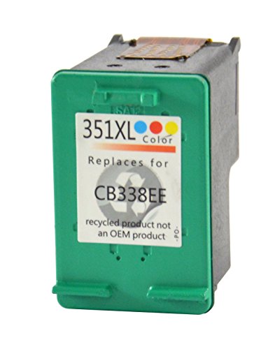 3 Druckerpatronen kompatibel für HP 350 XL black + 351 XL color DeskJet 4360 DeskJet J 5785 - 4