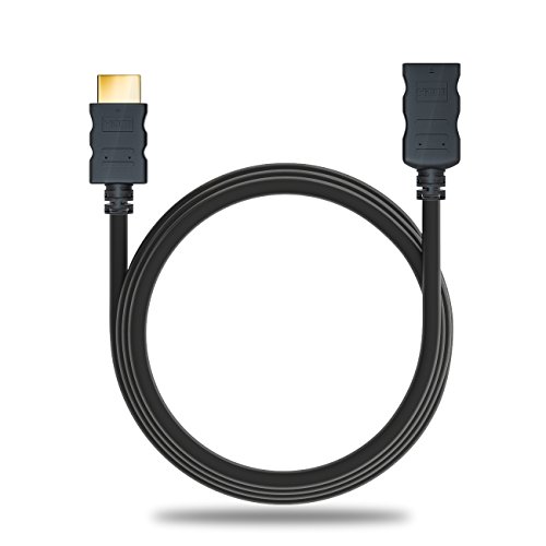 deleyCON 2m HDMI Verlängerung Kabel – kompatibel zu HDMI 2.0a/b/1.4a – UHD / 4K / HDR / 3D / 1080p / 2160p / ARC – High Speed mit Ethernet - 4