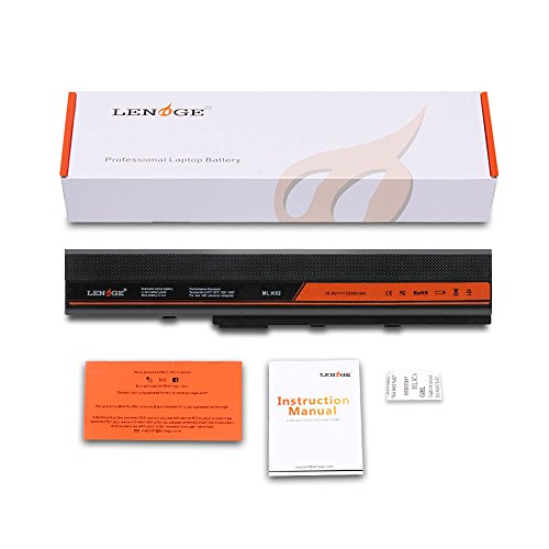 LENOGE Hochleistung Neue Akku Für Asus Ersatz Laptop Batterie K42 / K52 Series K42D, K42DE, K42DQ, K42DR, K42F, K42J, K42JA, K42JB, K42JC, K42JE, K42JK, K42JR, K42JV, K42N (5200mah/6Zells) - 7