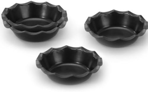 Danesco ProMini Set of 4 Tart Pans - Carbon Steel With Non-stick Coating by Danesco