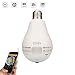 D3D Wireless Panoramic Bulb 360° Ip Camera ,1.3Mp, Fisheye Vision, Remoting Monitoring Home Security Camera Led Bulb Light RS.5999.00