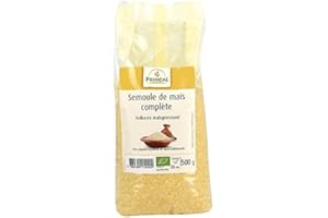 Priméal - BIO - Semoule de Maïs Complète 500 g