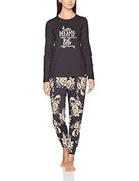 Skiny Moonlight Sparkle Sleep Pyjama Lang, Pijama para Mujer