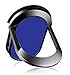 Produktbild cc7sheep Handy Fingerhalter Halterung Smartphone Tisch-Ständer 360° drehbar Ring-Finger-Halter Griff Apple iPhone 6S 7 8 10 X Plus Samsung Galaxy S7 8 LG HTC Huawei Sport Blau