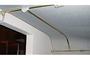 BUTTERFOX Caravan Awning Curved Roof Raiser Steel Pole - Adjustable Length - Size 17-19