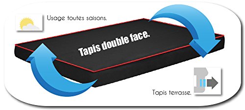 Fortisline-Coussin-pour-Chien-OAHU-Tapis-Matelas-orthopdique-XL-120x80x8-cm-NoirRouge-W41901
