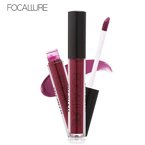 Yogogo Neue Art und Weise Lippenstift Kosmetik Frauen sexy Lippen Metallic Lip Gloss - 2