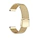 Produktbild Für Daniel Wellington Classic Petite 32MM Transer® Ersatz Uhrenarmbänder Luxus Fashion Edelstahl Uhrenarmband Armband Replacement Watch Strap für Uhren Schwarz Silber Rosen-Gold Gold Bandbreite: 14mm Bandlänge: 130-210mm (Gold)