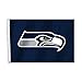 Produktbild Fremont Die NFL Seattle Seahawks Unisex Seattle Seahawks 2 FT. X 3 ft. Flag W/Grommetts, Marineblau, One Size