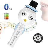 [Compatibilidad amplia] Compatible con todos los dispositivos habilitados para Bluetooth. Smartphones (sistema Android y IOS, como todos los iPhones, Samsung HTC, Sony, Nokia, LG, Huawei, BlackBerry, etc.) iPod, iPad, Mac, PC, tabletas, computadoras portátiles, televisores y todos los reproductores de MP3, reproductores de CD, software de canciones K .