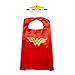 Produktbild Kiddo Care 1 Satz von Wonder Woman Superheld Cape, Mask, Satin (GIRLS)
