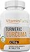 Produktbild Kurkuma Tumeric mit Bio Curcumin. Hochdosiert aus der Curcuma longa Wurzel Extrakt (Gelbwurz) als Nahrungsergänzung - 60 Tabletten von VitaminFuchs