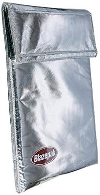 Blazepak Fire Resistant Wallet A4 for Document Fire Safe Fire Chest Compact Portable Fire Protection