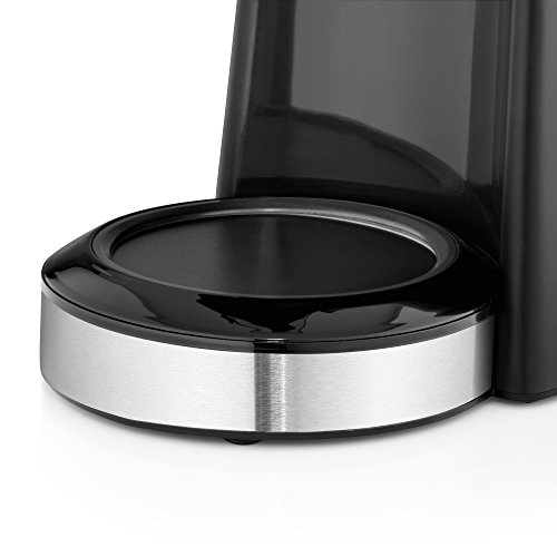 WMF BUENO Kaffeemaschine Glas, 10 Tassen, 1000 W, Aromaglaskanne, Warmhalteplatte, Tropfstopp, cromargan/silber - 5