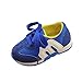 Produktbild Unisex Mesh Hohl Sneaker Kleinkind Kinder, DoraMe Baby Jungen Mädchen Atmungsaktive Turnschuhe Flache Loafers Sport Schuhe Läuft Weich Boden Schuhe für 1-6 Jahr (2.5-3 Jahr/Size(CN):24, Blau)