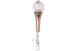 KPOP Mini Light Stick keychain Glowing Pendant with LED Light Accessories for Keys Bags Backpack