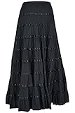 falda larga tubo algodon Para la venta - 1 Falda Phagun Falda Larga De Algodón De Las Mujeres 9 Falda De Círculo Completo Maxi Summer Clothing