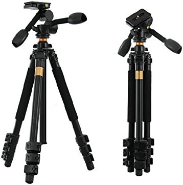 Goin Q-470 Portable Flexible Professional Aluminum Tripod &Ball Head for DSLR Canon Nikon Sony pentax Camera