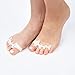 Produktbild Original Wellura Silikon Gel Zehenspreizer / Zehen Separator für Damen und Herren zum Schutz - Zehenstrecker zur Hallux Valgus (Krallenzehen) Korrektur - Zehenkorrektur - Zehenfehlstellung behandeln