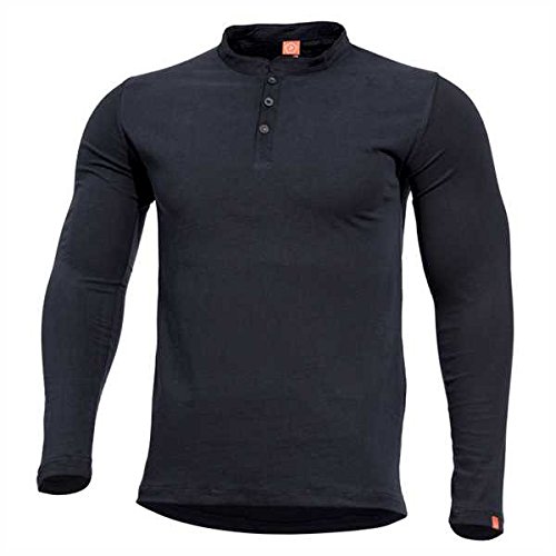 Pentagon Romeo Henley Chemise Homme Noire taille M