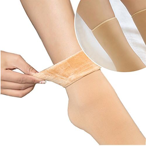 Winter Warm And Plush Socks, Cooliya Unisex Comfortable Thick Snow Home Floor Shoes Socks (Nude)