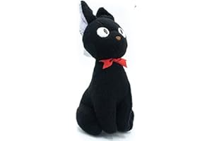 Studio Ghibli Sun Arrow Peluche Ghibli Kiki la Petite Sorcière - Jiji Assise, 20cm (ref. S-2468) K-3177