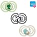 Produktbild MAM Perfect Day Schnuller 6-16 Uni Mix // 3er Set // inkl. 3 Sterilisiertrasportboxen