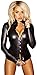Produktbild Wetlook Damen Bolero-Jacke mit lange Ärmel S - XL Schwarz (XL)