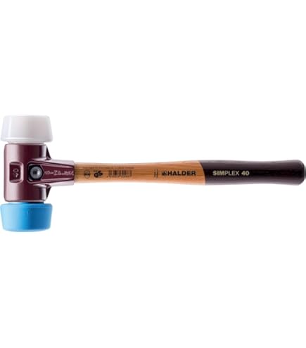 Bocca Di Ricambio HALDER Simplex TPE Morbido - Diametro 40 Mm, Colore Blu, Per Officina E Casa - Foto 3