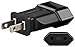 Produktbild MANAX® Euro Buchse auf US USA / Japan Stecker Netzadapter Reiseadapter (2 Stück)