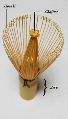 Feelino WMAS-05 Matcha Bambusbesen mit 100 Borsten, handgefertigt und sehr exklusiv, unverzichtbar für eine leichte Matchazubereitung - 4