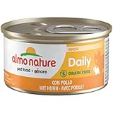 Almo Nature Daily Katzenfutter Mousse mit Huhn (24 x 85 g)