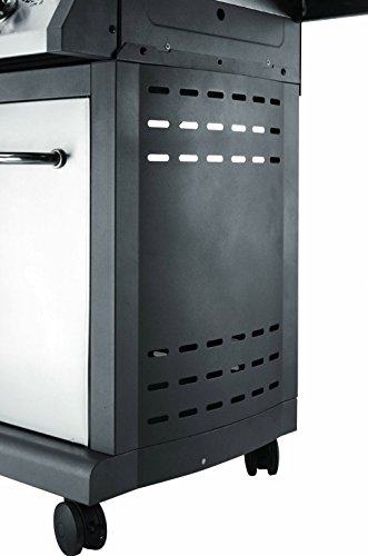 El Fuego Gasgrill Bellevue, silber - 9