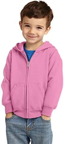 Precious Cargo unisex-baby Full Zip Hooded Sweatshirt 3T Candy Pink (US)