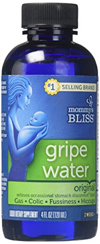 Mommys Bliss Gripe agua original 4 oz de la dicha del bebé