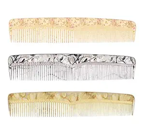 LILY Graduated Hair Combs Combo for Women (Multicolour) - Pack of 3