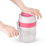 RÁPIDAMENTE RODA LOS CUBOS DE HIELO: Convierta los cubitos de hielo en batidos, solo colóquelos, gire el balancín, no espere y disfrute la comida más rápidamente.