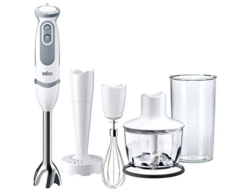 Braun MQ 5037 WH Sauce+ - blenders (Stainless steel, Stainless steel, Stainless steel)