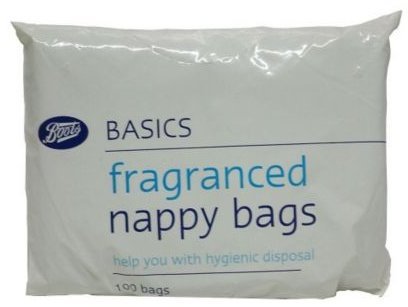 Boots Fragranced Nappy Bags - 1 x 100 Pack