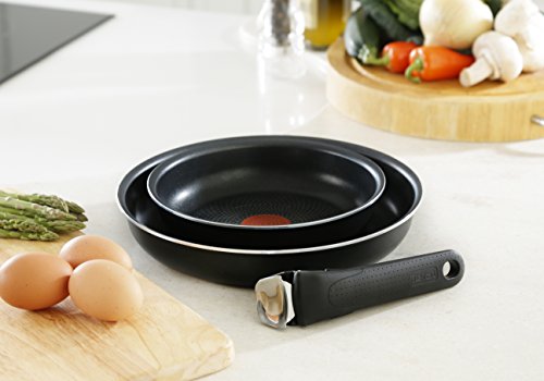 Tefal Ingenio Essential 3-teilig (Bratpfanne Verfahren bieten-Set, Schwarz - 2