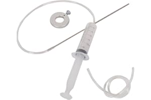 Oldbones Fork Oil Level Adjuster - Motorcycle Fork Tool Kit with 60ml Syringe and Adjustable Ring