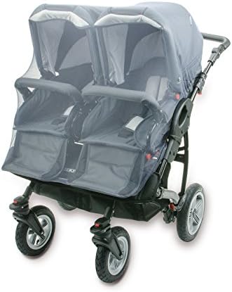 DIAGO Mosquito Net Twin Pushchair (Grey)