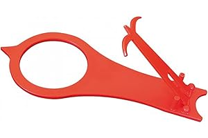 PSS POSIZIONATORE IN PLASTICA ROSSO PER BILIE GIOCO BILIARDO DIAMETRO 61,5 MM