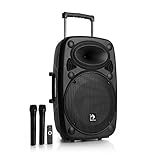 auna Streetstar 15 • mobile PA-Anlage • 15' (38,1 cm)...