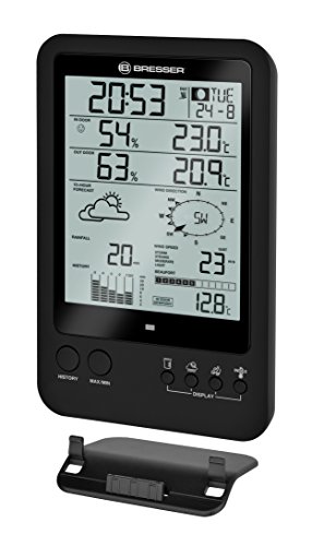 Bresser Wetterstation Wetter Center 5 – in – 1, schwarz - 3
