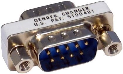 D9 9 Pin Male to Male Gender Changer