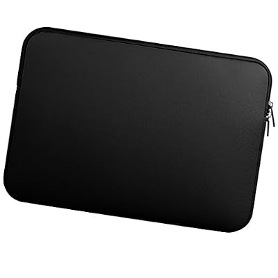 Gazechimp Sac Pochette PC Ordinateur Portable 11-15 inch Sacoche Acc pr Air Macbook Mac Pro Rétine - Noir, 15"