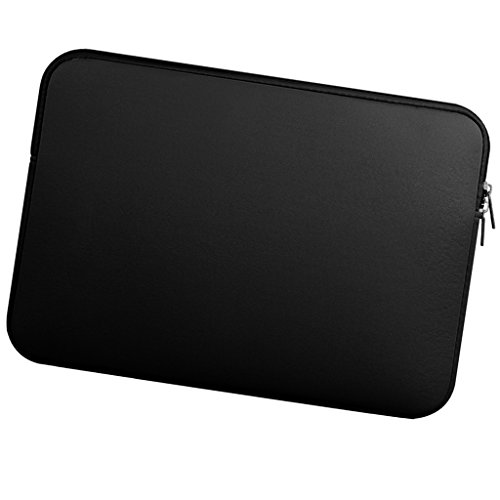 Laptop Hülle Tragetasche Schutzhülle Laptophülle Laptop Tasche für Macbook Mac Air/Pro/Retina – Schwarz, 13 Zoll - 9