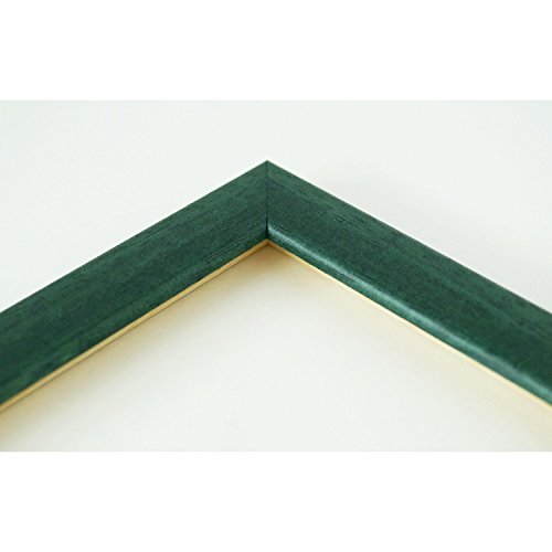Spiegel Wandspiegel Badspiegel – Hannover 2,4 – Dunkel – Grün – 200 Größen zur Auswahl – handgefertigt – DIN A3 (29,7 x 42,0 cm) – AM – Modern, Vintage - 4